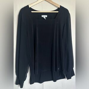 Calvin Klein Elegant Black Blouse